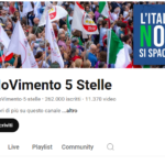 canale ufficiale you tube movimento 5 stelle